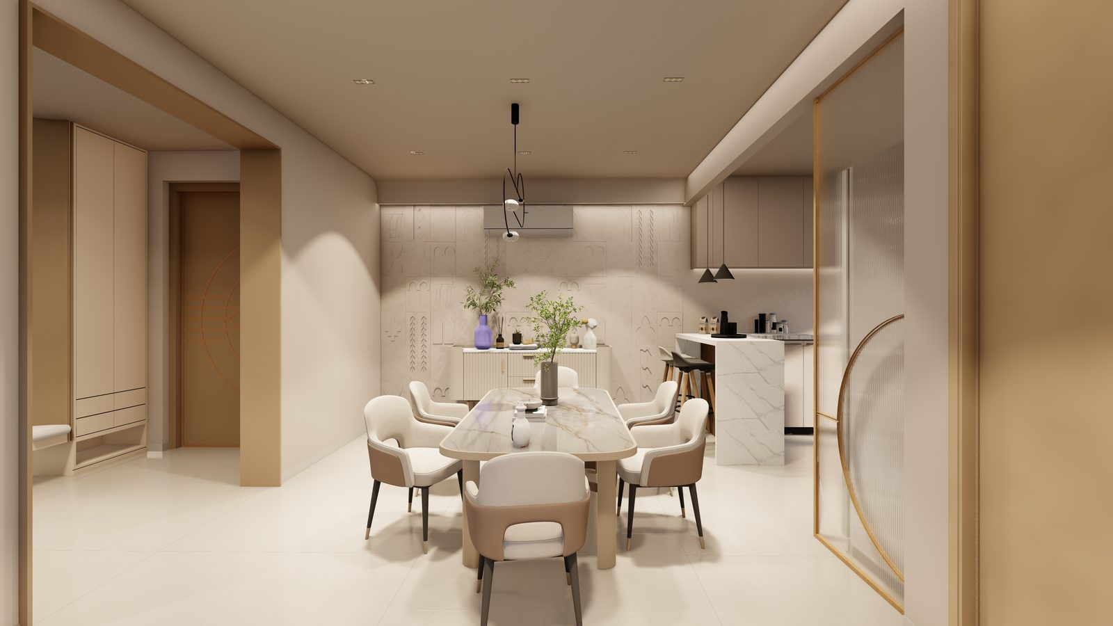 Luxury Interior Design — Dining & Kitchen